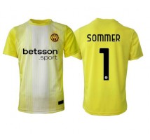 Inter Milan Yann Sommer #1 Bramkarskie Koszulka Wyjazdowa 2025-26 Krótki Rękaw